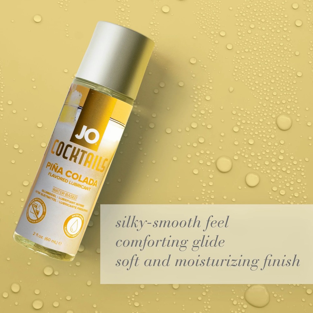 Adult fun meets adult flavors in our popular water-based Coc... JO - Cocktail Pina Colada Lubricant - 60ml photo-3