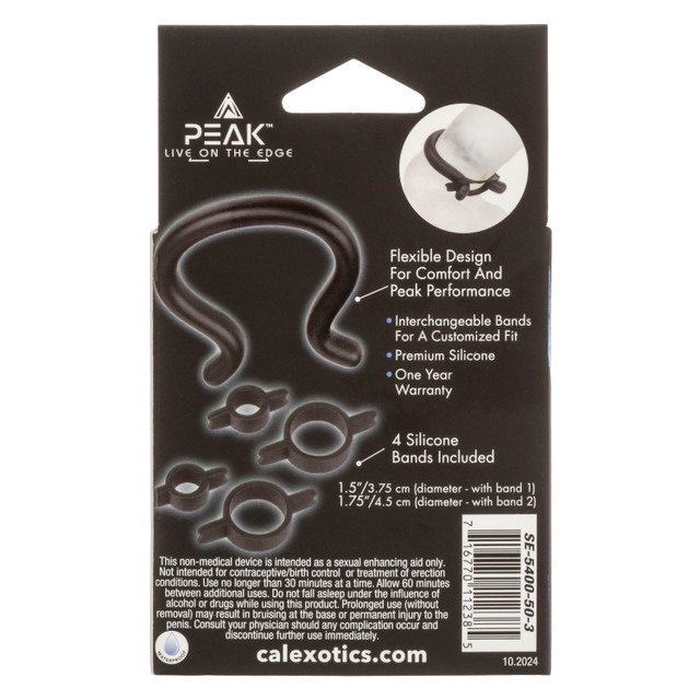 Elevate your pleasure and performance with the Peak Prolong ... CEN - Peak Bands Kit - Black photo-7