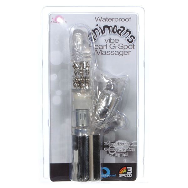 G-spot Vibrators, much like any other vibrator, are usually ... Aphrodisia - Peal G-Spot Animoans Vibe - Clear photo-3