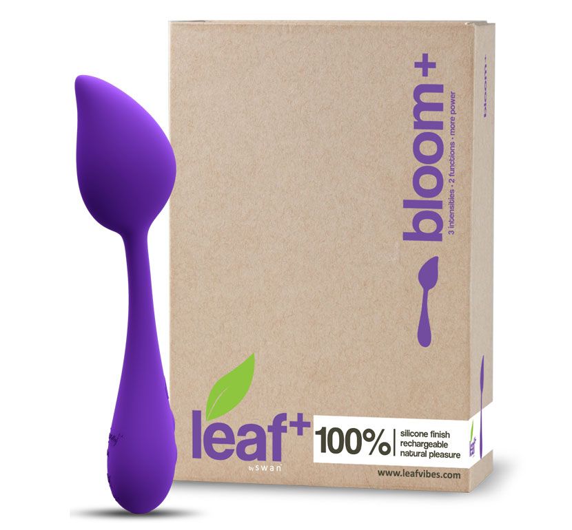 Bloom+ is a slender vibration designed for perfect targeted ... Leaf - Bloom+ - Purple photo-4