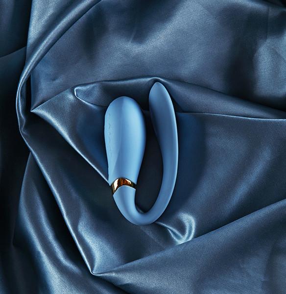 Zalo - Fanfan Couples Massager - Royal Blue photo-2