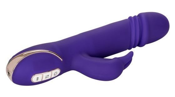 The luxurious Jack Rabbit Signature Collection brings thrill... CEN - Jack Rabbit Signature Thrusting Vibe - Purple photo-6