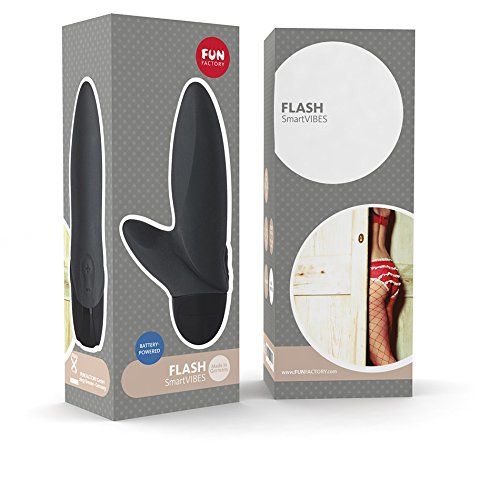 Compact double stimulation: clitoral and vaginal. Easy to in... Fun Factory - Vibe Flash - Black photo-7