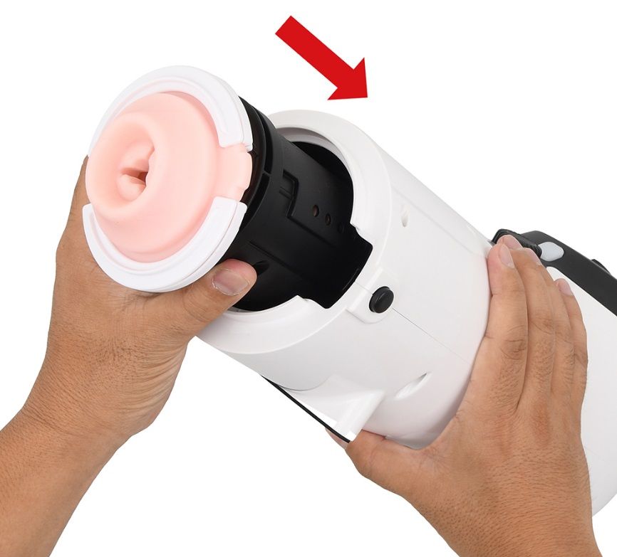 Developed from the prototype of the A10 Piston SA from VORZE... Rends - NLS Piston Masturbator - White photo-6