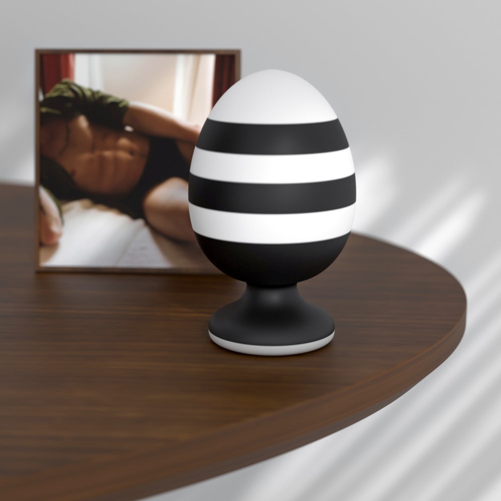 Designed to curve into your body, Crafted from finest silico... Lovetoy - 5.5" X-Missioner Butt Plug photo-4