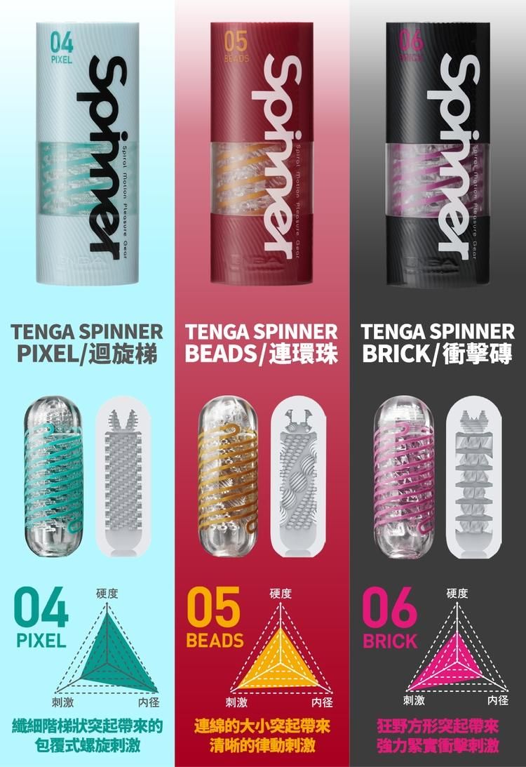 Tenga - Spinner 06 Brick 自慰器 照片-7