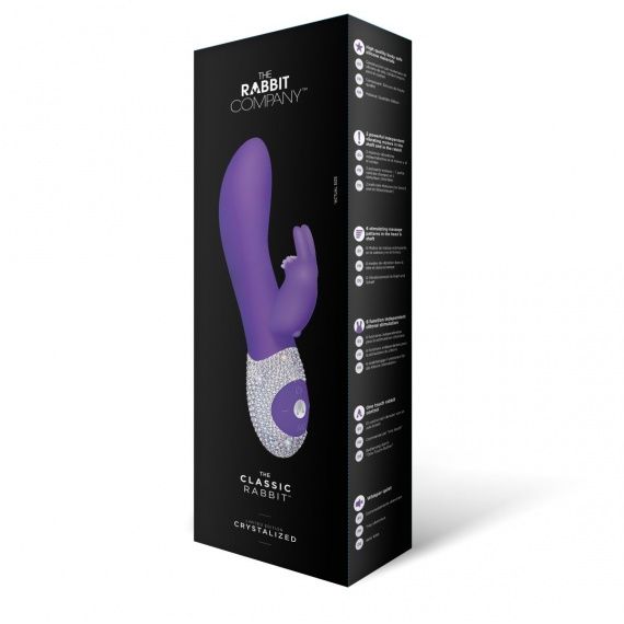 A favorite among women for decades, the Classic Rabbit featu... TRC - The Classic Rabbit - Purple Bling photo-2