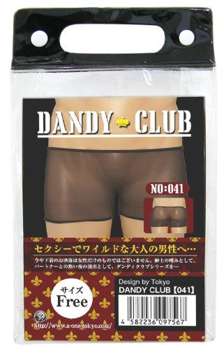 A-One - Dandy Club 41 男士內褲 - 黑色 照片