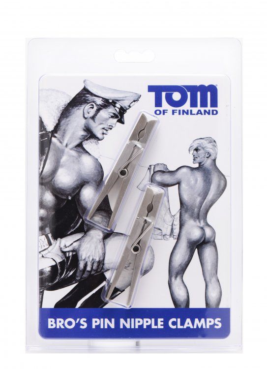 While the clothespin has been a common household BDSM toy si... TOF - Metal Pin Nipple Clamps photo-6