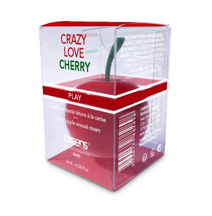 Exsens - Crazy Love Cherry Nipple Arousal Cream - 8ml photo-4
