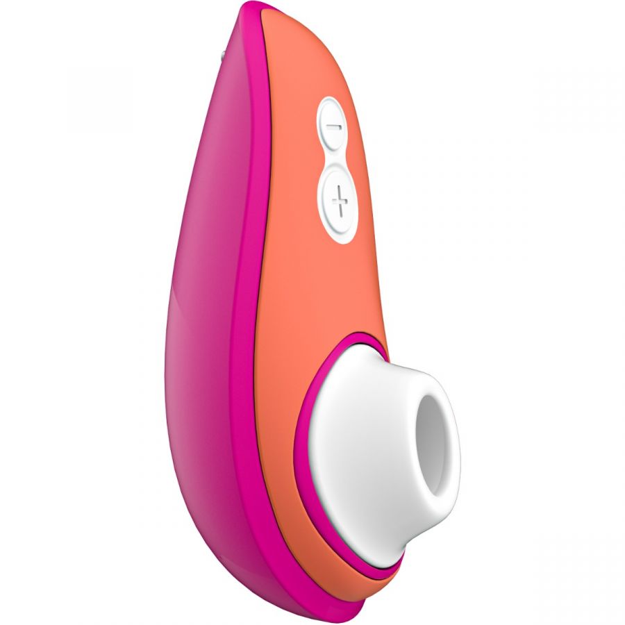 我們想通知您,適用於 Wow Tech 產品(ROMP、Womanizer、We-Vibe、Arcwave)的充電器適配... Womanizer - Liberty 便攜版陰蒂吸啜器 - 橙粉紅色 照片-5