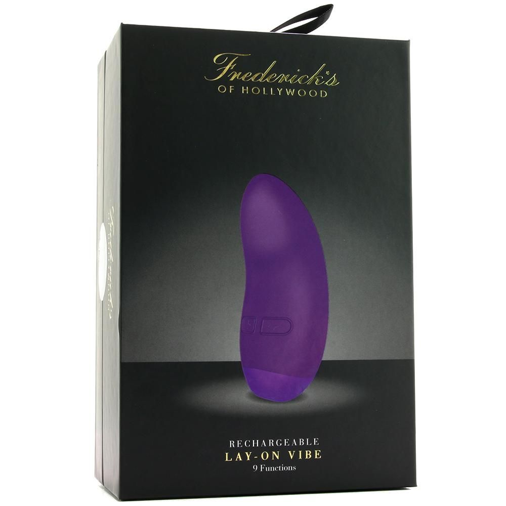 When the lucky recipient of this Frederick's of Hollywoo... FOH - Rechargeable Lay-on Vibe - Purple photo-8