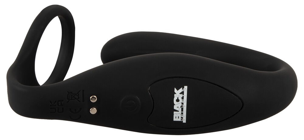 The Cock ring with RC butt plug from Black Velvets combines ... Black Velvets - Cock Ring w Vibro Plug photo-6