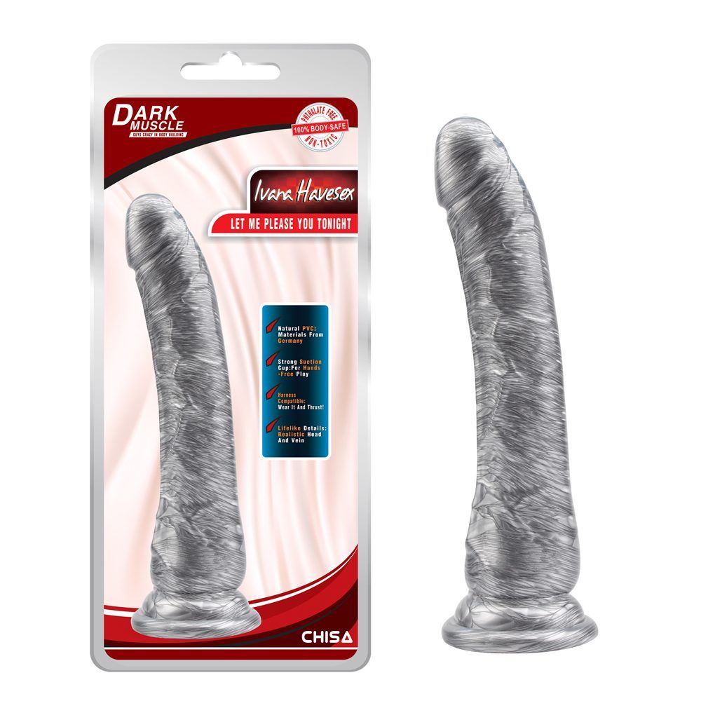 Anti-bacterial, Better-than-real, Strong suction cup.
Mater... Chisa - Mike Hawk Dildo - Silver photo-7