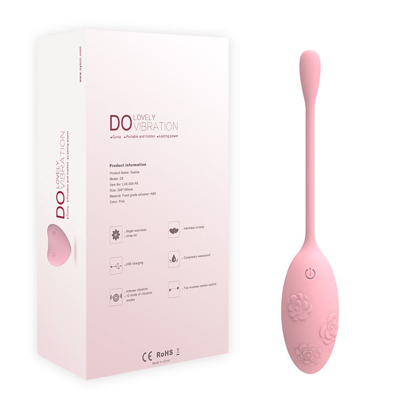 Adult Pleasure Toys Manufacture Sexy Female Toys Adult Pleas... Wowyes - D0 Vibro Egg w Remote Control - Red Rose photo-11