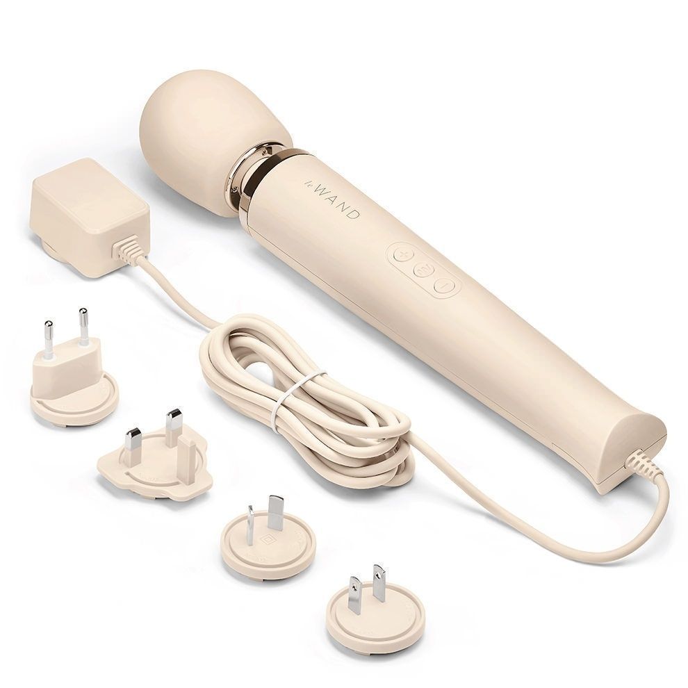 Classic makes a comeback! We took our award-winning OG wand ... Le Wand - Plug-In Massager - Cream photo-7