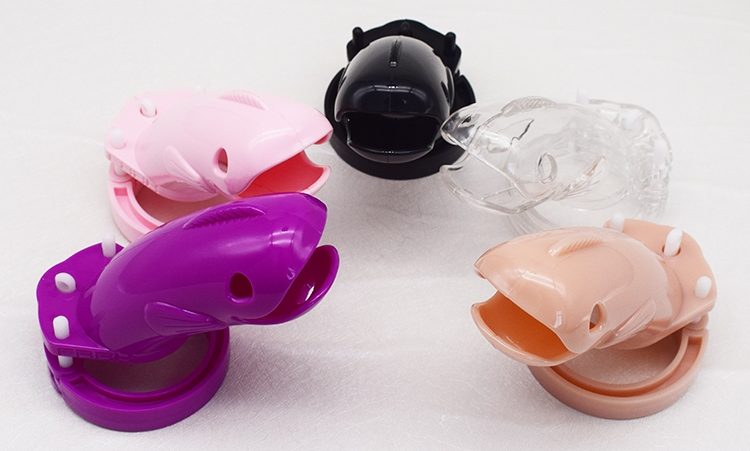 Whale head chastity cage
Total high: 130mm
Cage high: 116m... FAAK - Long Whale Chastity Cage - Clear photo-10
