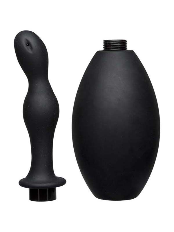 Doc Johnson - Anal Douche & Accessory - Black photo-2