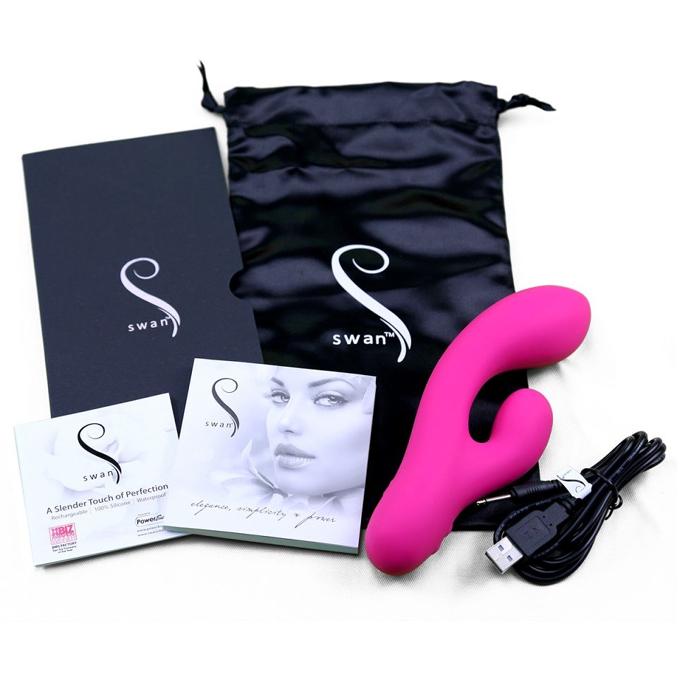 Featuring two vibrations working harmoniously with one anoth... Swan - The Whooper Swan Vibrator - Pink photo-10