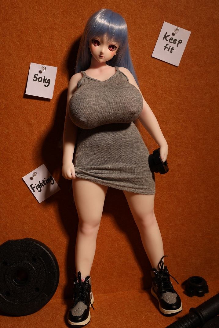 Youla Mini Anime Realistic Sex Doll, Huge Boobs, Ultra Soft Silicone 58 cm (1'9 ft) photo-2