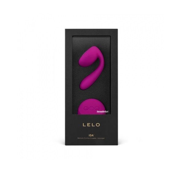 For adventurous couples seeking even greater levels of excit... Lelo - Ida Massager - Deep Rose photo-2
