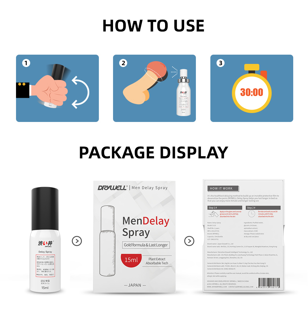 Drywell - Delay Spray - 15ml photo-10