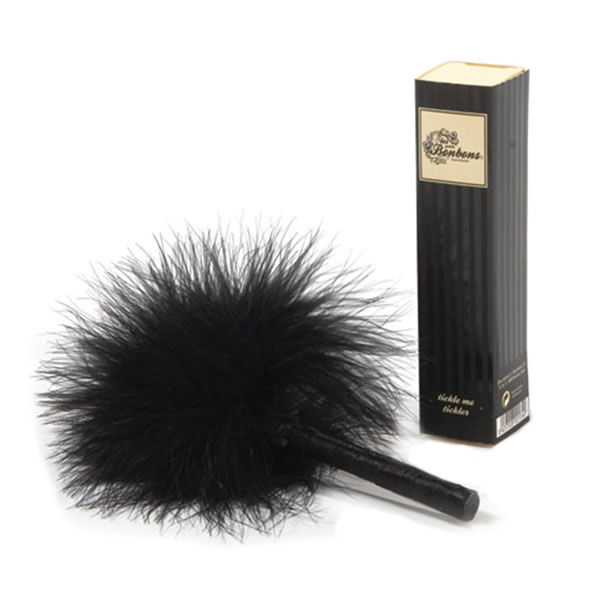 A caress is an excuse for getting close. The Tickle Me Tickl... Bijoux Indiscrets - Les Petits Bonbons Tickle Me Tickler - Black photo-4
