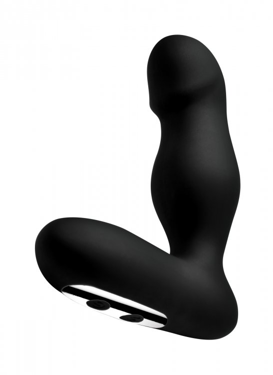 Thump your ass and buzz your perineum with this cutting edge... Thump It - 10X Thumping Prostate Stimulator - Black photo-3