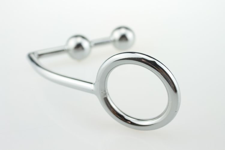 MT - Cock Ring 40mm with 2 Anal Balls photo-4