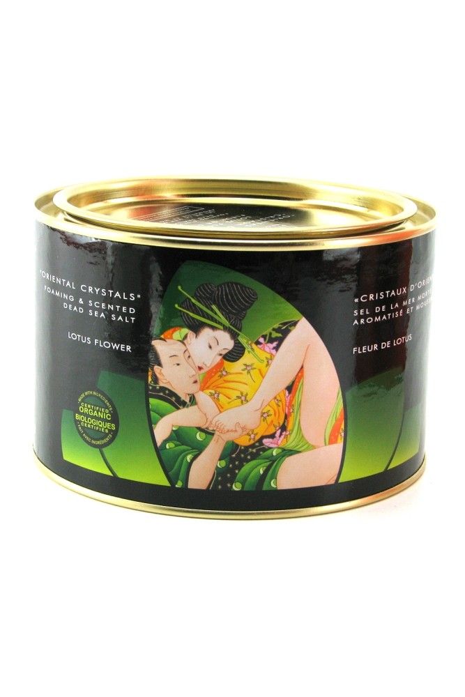 Shunga - Oriental Bath Salt Lotus Flower - 600g photo-3