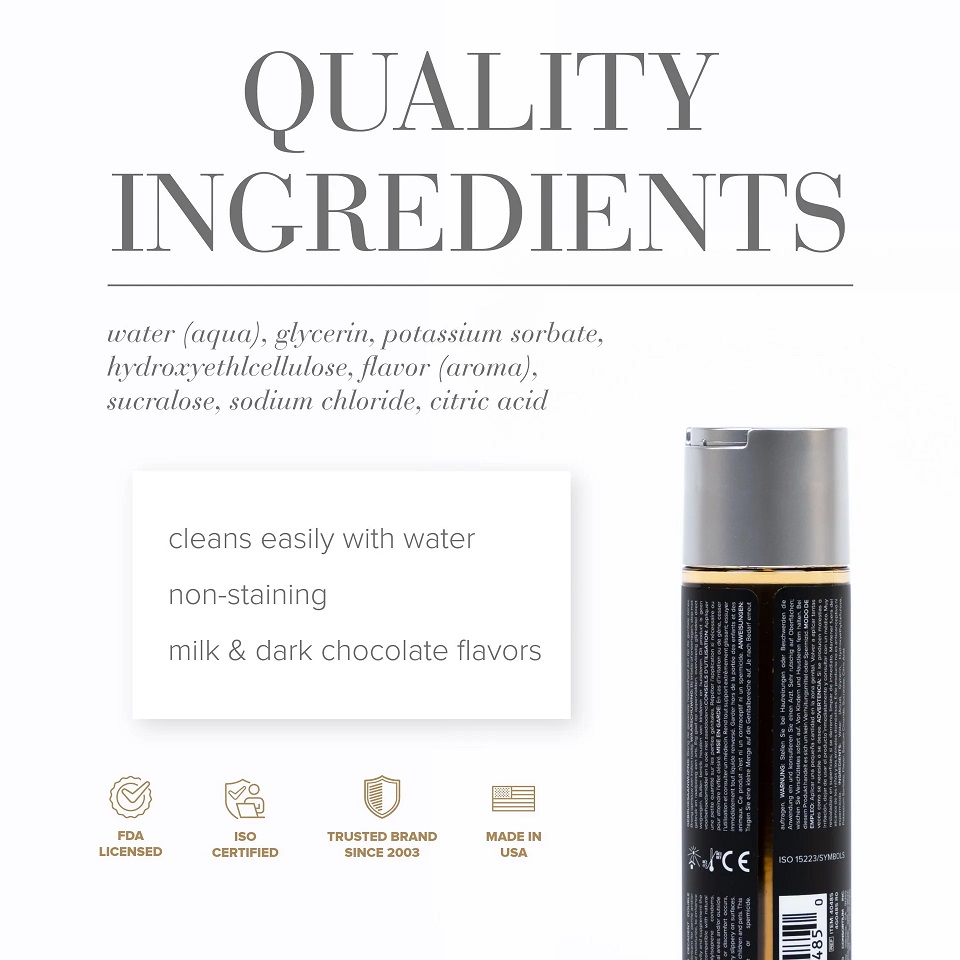 JO Gelato Decadent Double Chocolate combines milk and dark c... JO - Gelato Double Chocolate Lubricant - 30ml photo-2