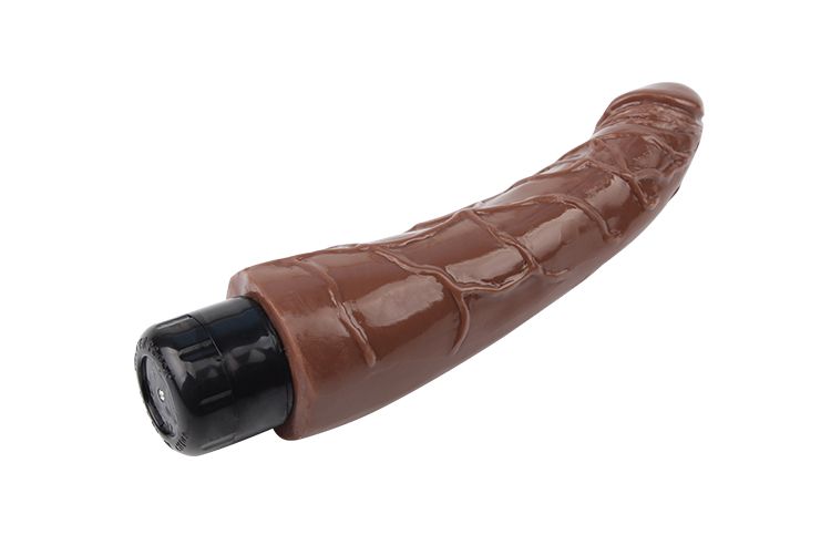 Multi-Speed Vibrations, Waterproof, Phthalate Free
Material... Chisa - Mambo Vibe Dildo 9″ - Brown photo-6
