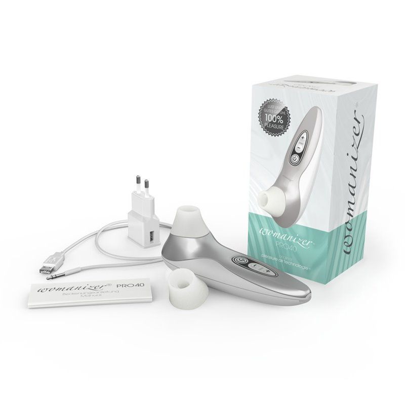 Designed to lavish precision targeted pulsating pressure on ... Womanizer - Pro 40 - White photo-9