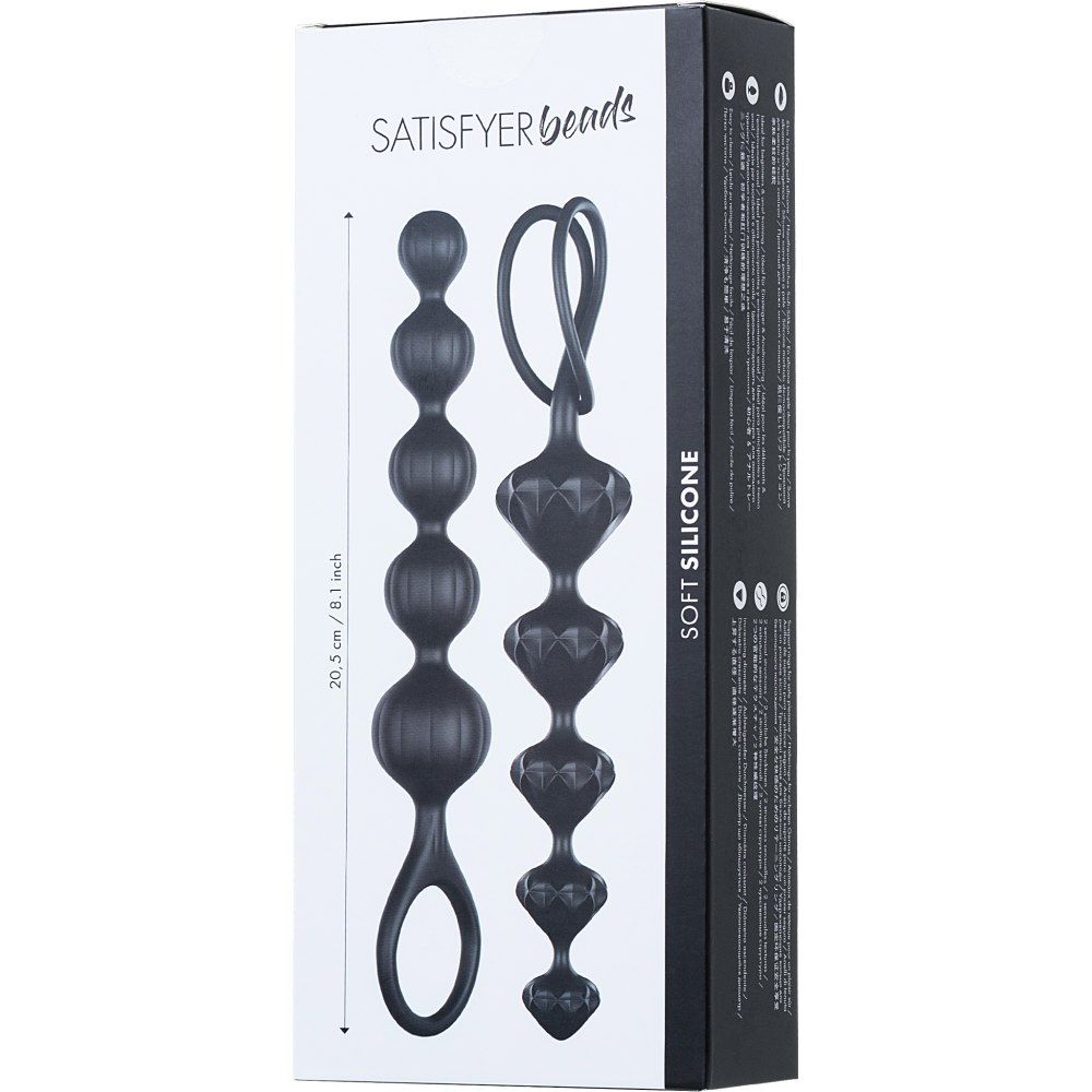 丰富您的性爱生活,探索Satisfyer 后庭串珠套装所带来刺激的肛门探险世界。无论您是用它们来享受火热的单人愉悦时刻,... Satisfyer - 后庭串珠套装 - 黑色 照片-7