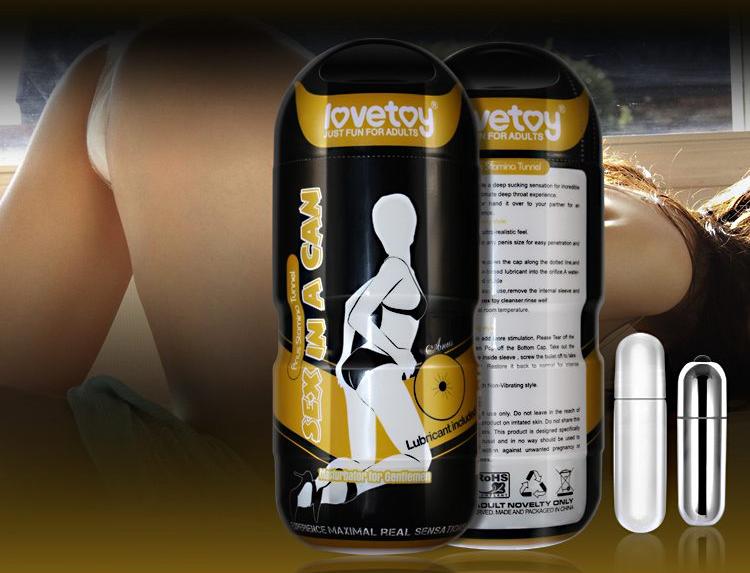 Lovetoy - Sex In A Can Vibra Anus Masturbator photo-4
