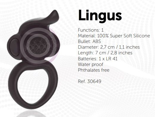 Give your partner the ride of their life with this vibrating... Adrien Lastic - Lastic ring - Black photo-7