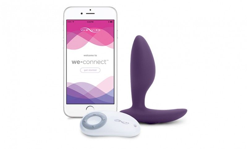 We-Vibe™ 的 Ditto 遥距后庭震动器是一款男女通用的后庭震动器,适用于肛门探索新手,即插... We-Vibe - Ditto 遥距后庭震动器 - 紫色 照片-11
