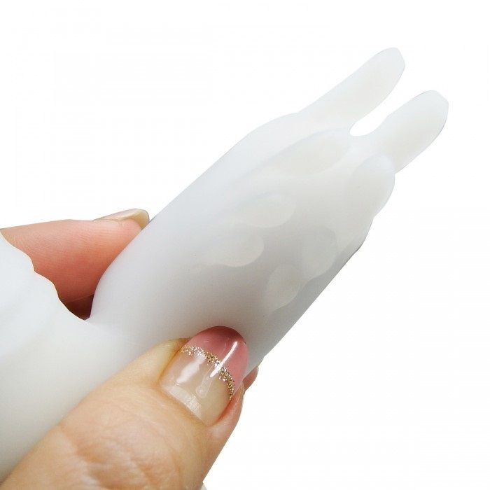 Unprecedented modeling created by an Edo Takumi master who k... SSI - Sazanami Rabbit Vibrator - White photo-5