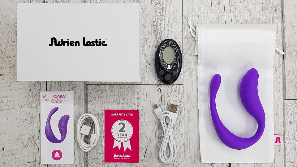 Hands-free double vibrator that simultaneously stimulates th... Adrien Lastic - Mini Romeo Clip + LRS photo-8