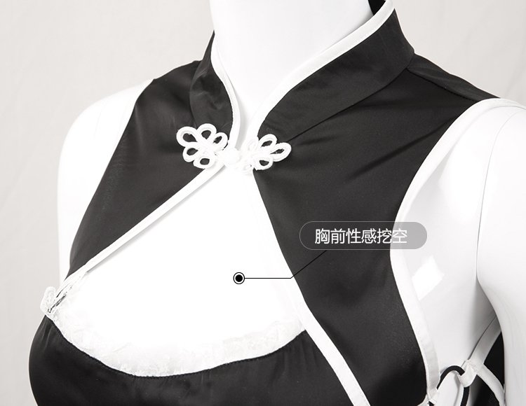 Traditional Chinese dress with tempting details
Set include... SB - Sexy Chinese Dress - Black photo-11