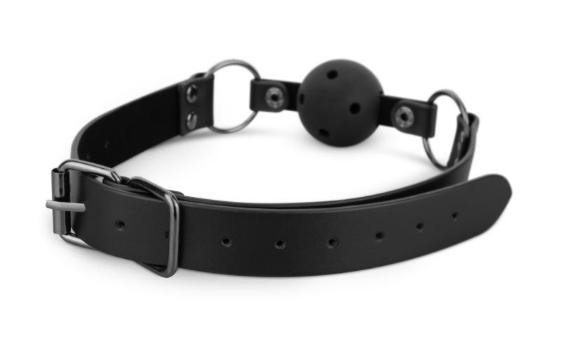 Bedroom Fantasies - 三件式優質口球套裝 - 黑色 Bedroom Fantasies - 三件式優質口球套裝 - 黑色 照片-5