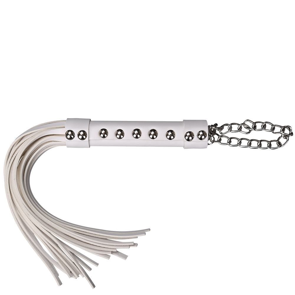 MT - 奴隸調教束縛套裝 - 白色含毛絨 照片-3