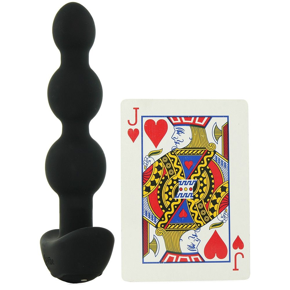 B-Vibe - Triplet Anal Beads - Black photo-16