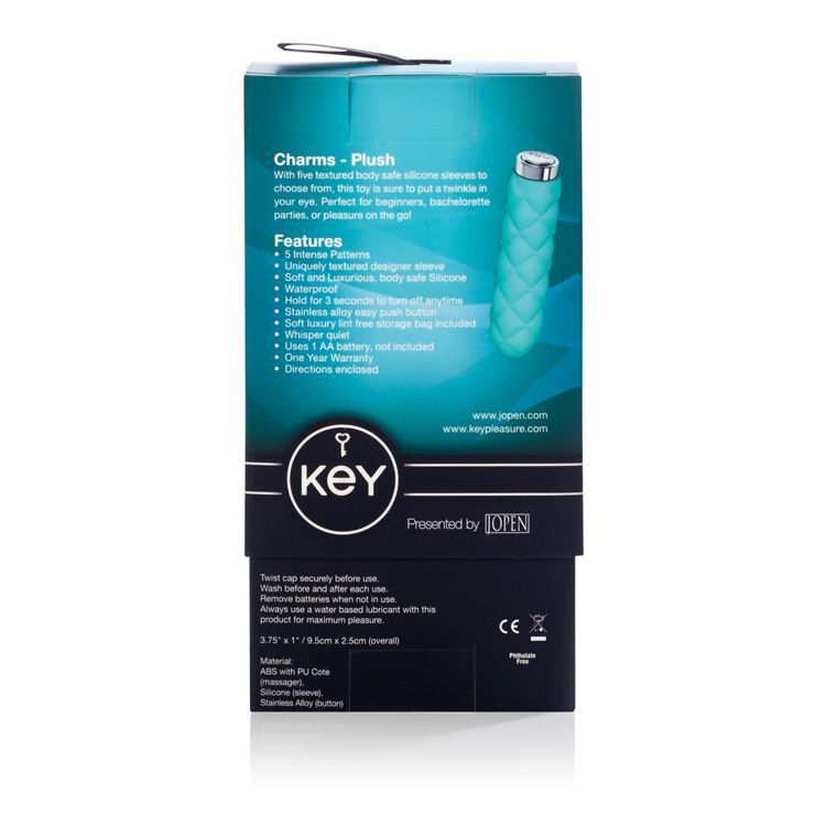 Designed for the perfect discretion no matter where you trav... Key - Charms Plush Vibe – Blue photo-8