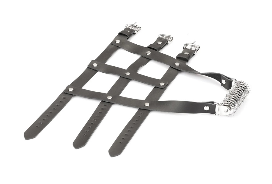 Liebe Seele - High Heel Ankle Harness - Black photo-4