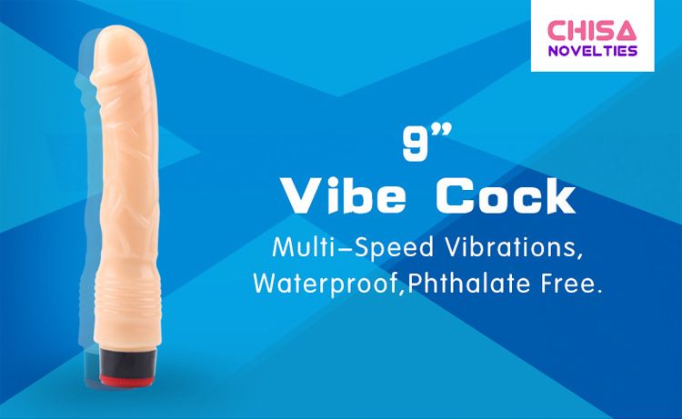 Material:T-Skin
Product Size:22cm.¢3.3cm
Product Weight:0.12... Chisa - 9″ Vibe Cock TPE - Flesh photo-7