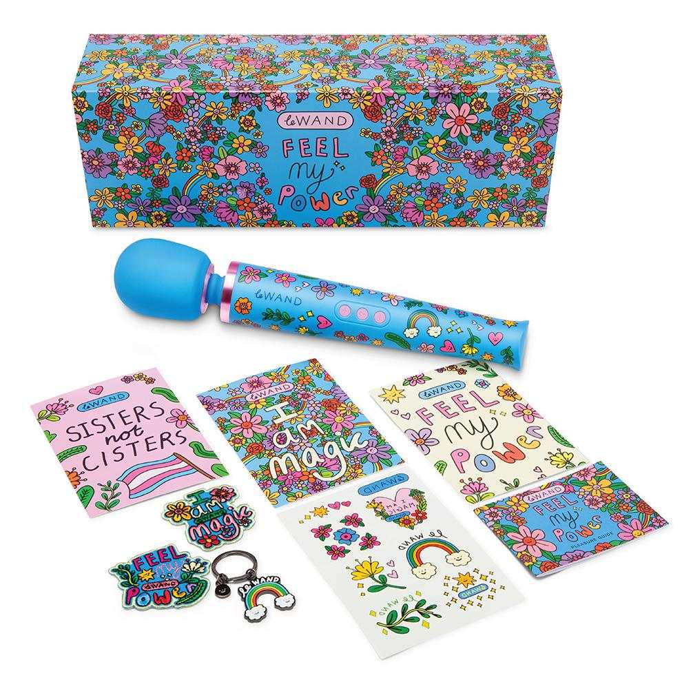 Le Wand - Feel My Power Massager - Blue photo-9