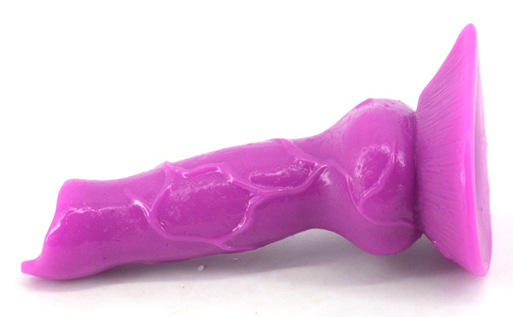 Wolf dildo massage tool, environmental healthy, easy clean, ... FAAK - Wolf Dildo - Purple photo-7