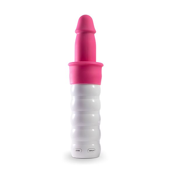 Meet the first handheld love-machine for ladies. The silky s... Lady Stroker - The Love Machine - Pink photo-6