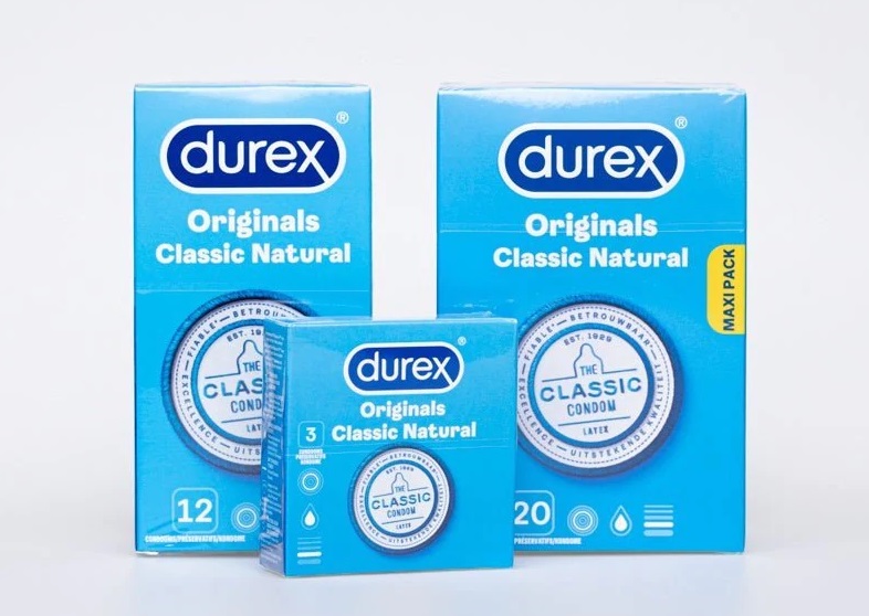 Durex Natural easy-on condoms are now shaped to be easier to... Durex - Classic Natural Condoms 3's Pack photo-5